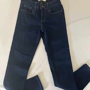 Levi's Women's Deep Indigo Skinny Jeans